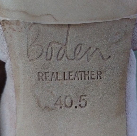 Boden Adrianna Pink / Blush Suede Stiletto Pumps Size 40.5 US 9 - Picture 5 of 5